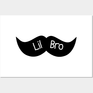 Lil Bro Mustache Posters and Art